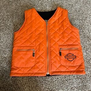 Harley Davidson Orange Vest